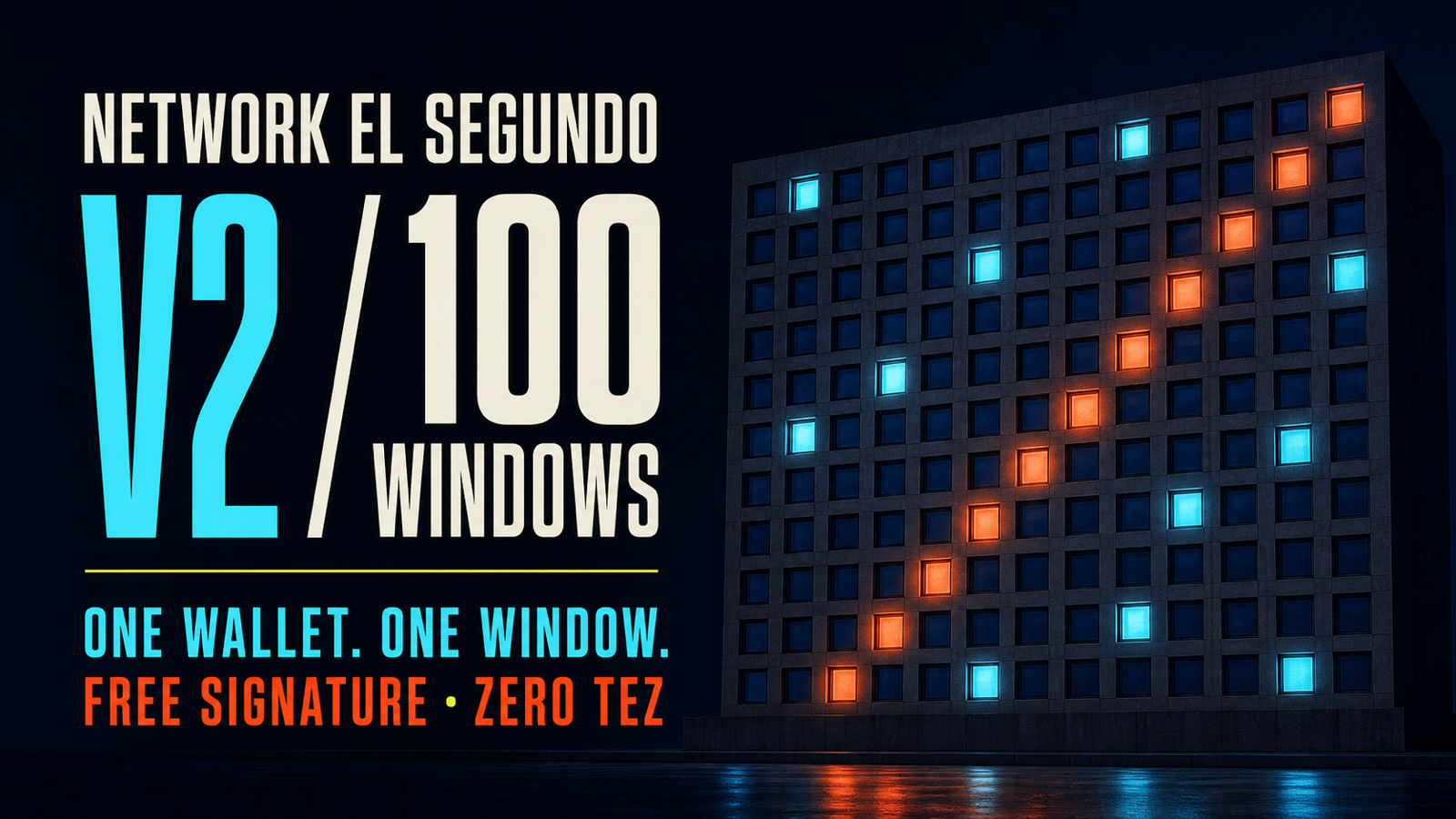 A city of 100 windows
